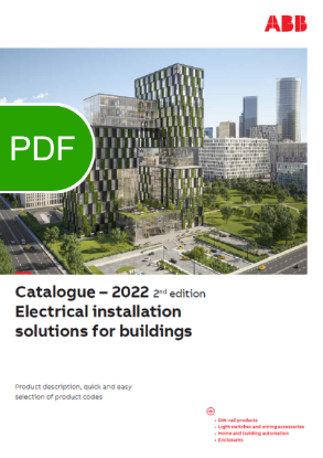 Poza cu Catalog ABB Instalatii Electrice 2022