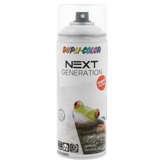 Imagine SPRAY  DUPLICOLOR Next RAL 9010 Alb lucios - 400ml