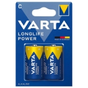 Imagine Baterie alcalină Varta Longlife Power C LR14, blister 2 bucăți
