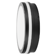 Imagine Plafonieră LED CCT cu senzor IP54 220-240V AC 18W negru