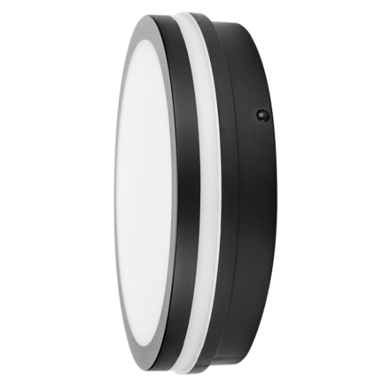 Imagine Plafonieră LED CCT cu senzor IP54 220-240V AC 18W negru
