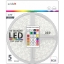 Imagine Bandă LED 12V 22W SMD5050 30LED Adresabilă IC RGB IP65 5m cu Telecomandă