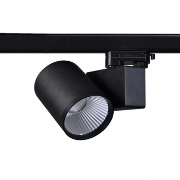 Imagine Spot LED 40W pentru șină 230V lumină albă 38°-NEGRU