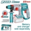 Imagine Ciocan rotopercutor TOTAL 2J Li-Ion 20V
