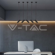 Imagine Suspensie V-TAC 7573, 1 x GU10, neagră, modernă