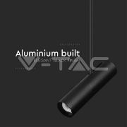 Imagine Suspensie V-TAC 7573, 1 x GU10, neagră, modernă