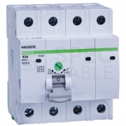 Imagine Separator modular Noark Ex9I125 40A 4P 4MW