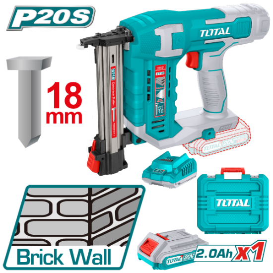 Imagine Pistol cuie pentru beton 20V 2.0Ah