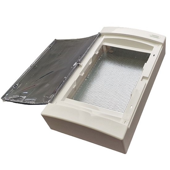 Imagine Cofret de distribuție din plastic PNS-MM 36T pentru dispozitive multimedia, montare aparentă, IP40