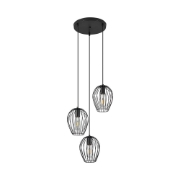 Imagine Pendul W005R-3H-3xE27 Negru Braytron