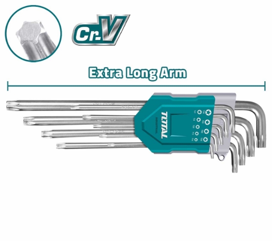 Imagine Set 9 chei imbus Torx T10-T50 Cr-V