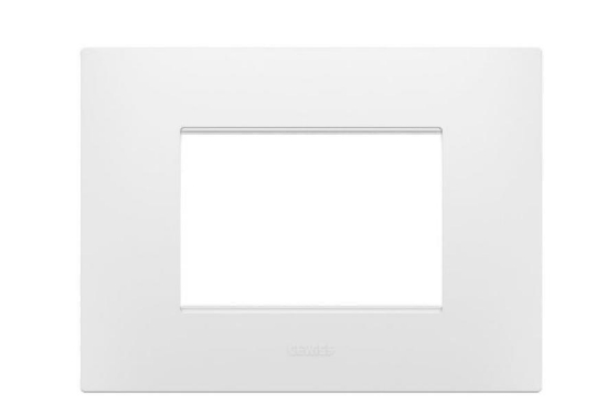 Imagine Rama decorativă Gewiss Chorus Ego 3 module Alb Satinat