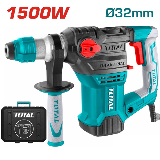 Imagine Ciocan rotopercutor Total TH1153216, 1500W, 850 RPM, 5.5J