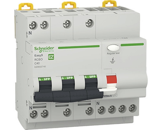 Imagine Easy9 RCBO 3P+N 4500 AC 300mA C 40A