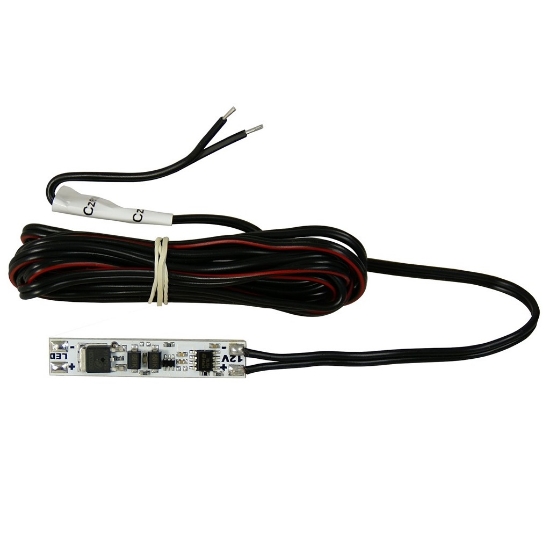 Imagine Întrerupător fără atingere pentru bandă LED, 12V, max 60W, cu cablu de 2m