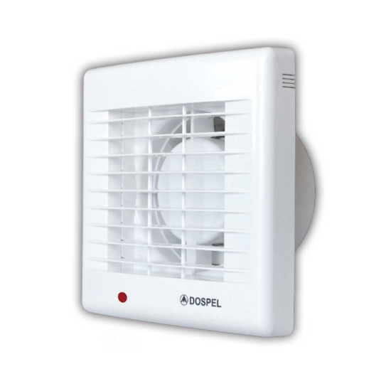 Imagine Ventilator cu timer diametru 100 mm, debit 100 mc/h, Dospel Polo 4 WC, Alb