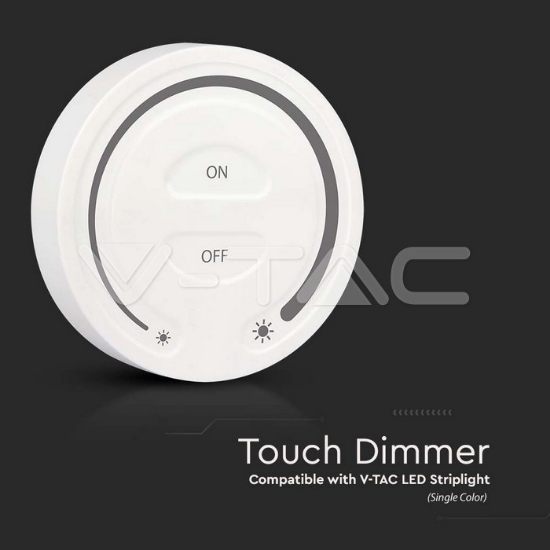 Imagine Controller bandă LED touch lumină albă - alb