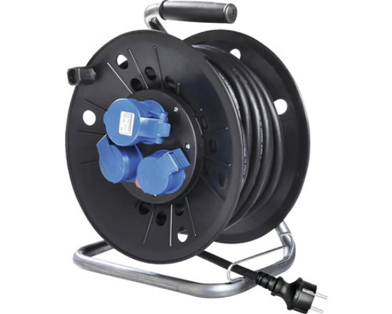 Imagine Prelungitor/Derulator electric pe tambur, 40 m, 3x1.5 mm², Gelux