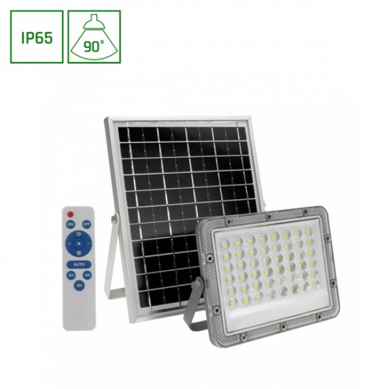 Imagine Proiector cu panou solar 50W IP65 IK08 L.Rece 3Y Spectrum