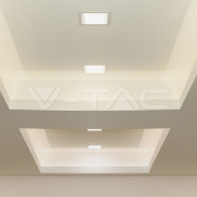 Imagine Panou LED Mini Pătrat V-TAC 24W 4500K Aluminiu