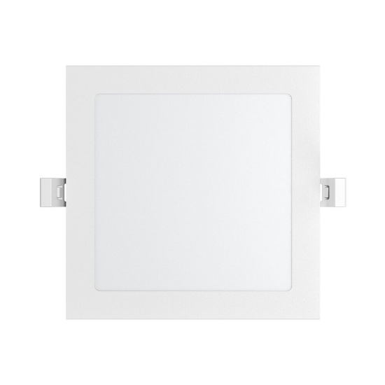 Imagine Spot LED pătrat încastrat 12W, 910lm, 6500K, 170x170mm, alb, Braytron