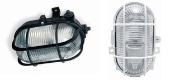 Imagine Lampa BAT Grila Rotunda E27 60W Alb