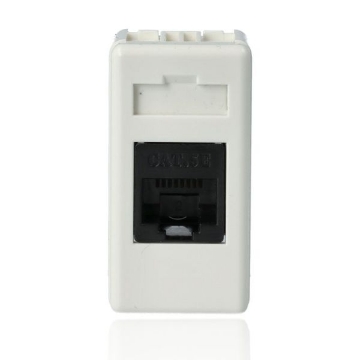 Arată detalii pentru Priză RJ45 Cat5e UTP Gewiss GW20271 Imagine Priză RJ45 Cat5e UTP Gewiss GW20271