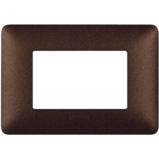 Imagine Rama ornament 3 module cafeniu Matix Bticino AM4803TGG