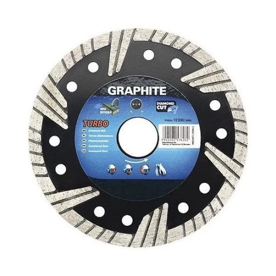 Imagine Disc diamantat segmentat 180 x 22,2 mm GRAPHITE 57H618