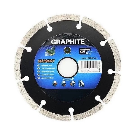Imagine Disc diamantat segmentat 180 x 22,2 mm GRAPHITE 57H618