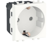 Imagine Priză 2P+E cu obturatoare 2M alb Easy Styl LMR5210001