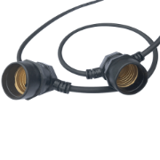 Imagine Cablu cu dulii 15xE27 IP44 5m