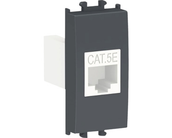 Imagine Priză date RJ45 Cat5e UTP, 1M, negru LMR6232003