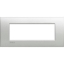 Imagine Ramă ornament 7 module AIR Living Light Bticino aluminiu