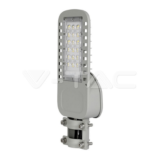 Imagine Corp de iluminat stradal LED V-TAC PRO VT-34ST 30W cu chip Samsung, 6400K, 120lm/W, IP65, 5 ani garanție