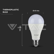Imagine Bec LED V-TAC cu Chip Samsung A65 E27 15W 4000K