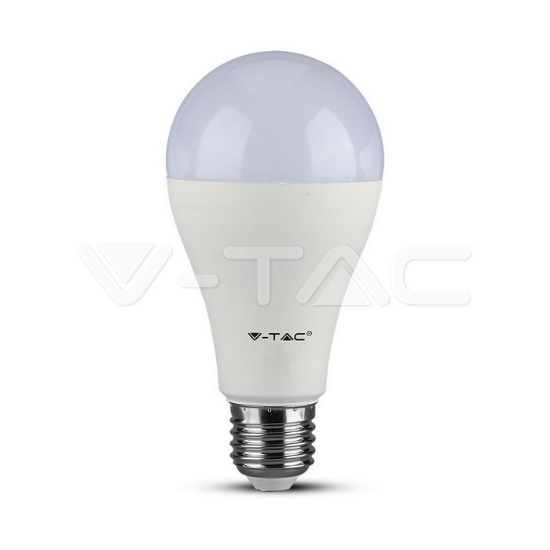 Imagine Bec LED V-TAC cu Chip Samsung A65 E27 15W 4000K