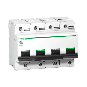 Arată detalii pentru Siguranță automată modulară Schneider Electric C120N, 4P, 80A, curba C Imagine Siguranță automată modulară Schneider Electric C120N, 4P, 80A, curba C
