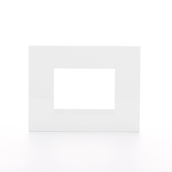 Imagine Rama decorativă Gewiss Chorus Geo 3 module albă
