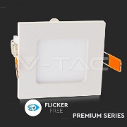 Imagine Spot LED Mini Pătrat V-TAC 12W 4500K