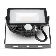 Imagine Proiector LED SMD 20W 6400K IP65 cu senzor de mișcare V-TAC Negru