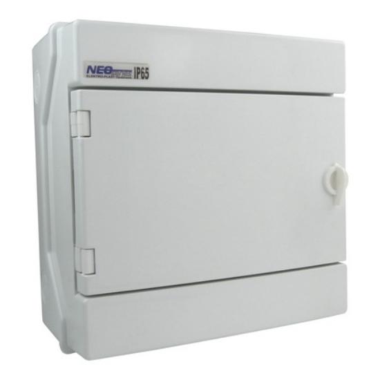 Imagine Tablou electric IP65 36 module, usa alba, Elektro-Plast 36.7