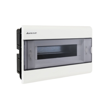 Arată detalii pentru Tablou electric de distribuție încastrat 12 module IP40 Imagine Tablou electric de distribuție încastrat 12 module IP40