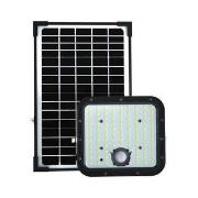 Imagine Proiector LED V-TAC 12W lumină rece cu panou solar IP65
