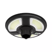 Imagine Proiector LED V-TAC 12W lumină rece cu panou solar IP65