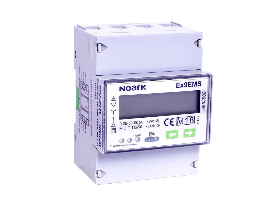 Imagine Contor de energie inteligent NOARK Ex9EMS 3P 4M 100A MB 2T