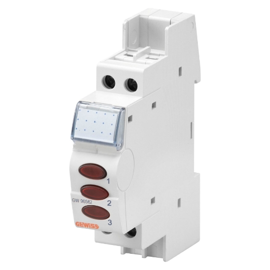 Imagine Indicator luminos triplu roșu 16A 230V 1M GW96592