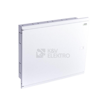 Arată detalii pentru Tablou metalic de distribuție plat încastrat 4 rânduri (24) 96MU culoare albă ușă plată EMFF4 96M Imagine Tablou metalic de distribuție plat încastrat 4 rânduri (24) 96MU culoare albă ușă plată EMFF4 96M