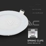 Imagine Panou LED Mini Rotund V-TAC 12W ST 214859