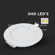 Imagine Panou LED Mini Rotund V-TAC 12W ST 214859